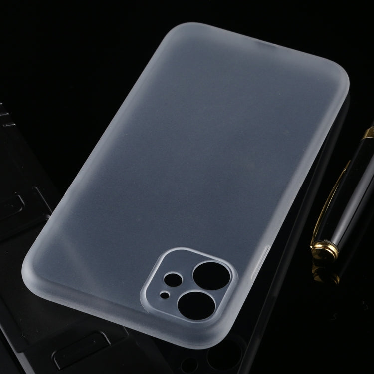 For iPhone 11 Ultra-thin Frosted PP Case(Transparent) - iPhone 11 Cases by buy2fix | Online Shopping UK | buy2fix