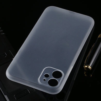 For iPhone 11 Ultra-thin Frosted PP Case(Transparent) - iPhone 11 Cases by buy2fix | Online Shopping UK | buy2fix