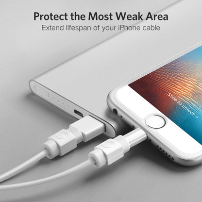 UGREEN LP127 6 PCS Anti-break Data Cable Protector for All Apple Original Data Cable - Cable Organizer by UGREEN | Online Shopping UK | buy2fix