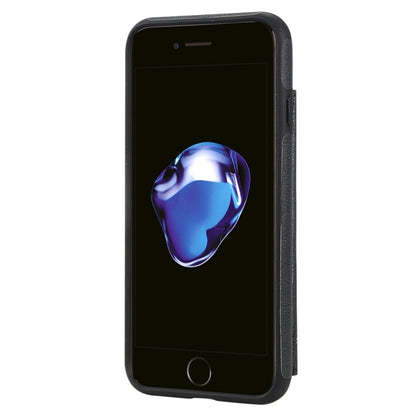 For iPhone 7 / 8 Cat Tree Embossing Pattern Shockproof Protective Case with Card Slots & Photo Frame(Black) - More iPhone Cases by buy2fix | Online Shopping UK | buy2fix
