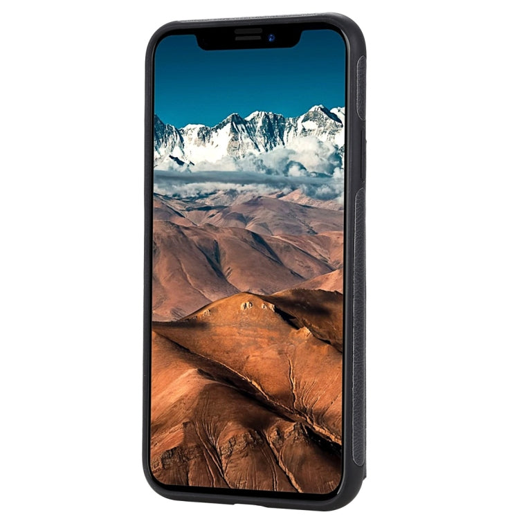 For iPhone 11 Pro Max Cat Tree Embossing Pattern Shockproof Protective Case with Card Slots & Photo Frame(Black) - iPhone 11 Pro Max Cases by buy2fix | Online Shopping UK | buy2fix