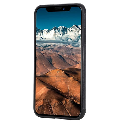 For iPhone 11 Pro Max Cat Tree Embossing Pattern Shockproof Protective Case with Card Slots & Photo Frame(Black) - iPhone 11 Pro Max Cases by buy2fix | Online Shopping UK | buy2fix