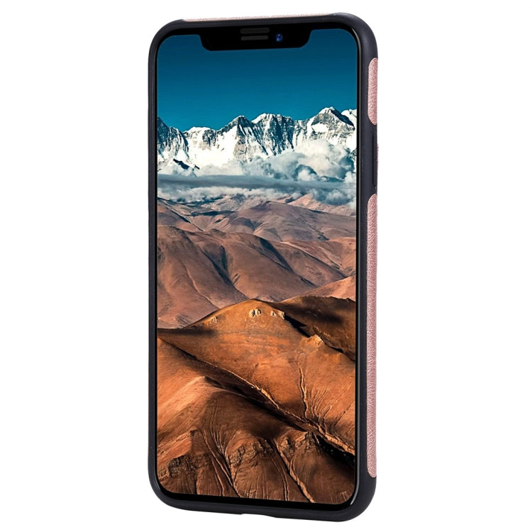 For iPhone 11 Pro Max Cat Tree Embossing Pattern Shockproof Protective Case with Card Slots & Photo Frame(Rose Gold) - iPhone 11 Pro Max Cases by buy2fix | Online Shopping UK | buy2fix