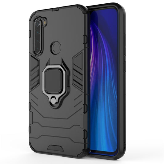 For Xiaomi Redmi Note 8 Panther PC + TPU Shockproof Protective Case(Black) - Xiaomi Cases by buy2fix | Online Shopping UK | buy2fix
