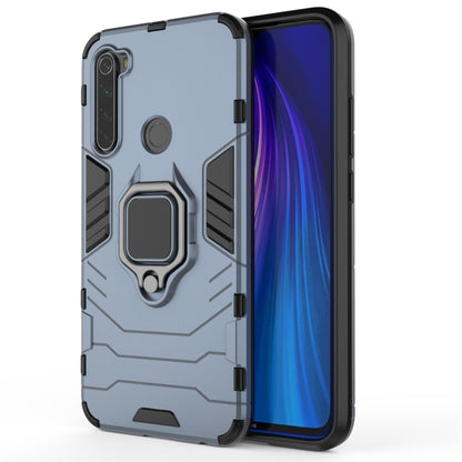 For Xiaomi Redmi Note 8 Panther PC + TPU Shockproof Protective Case(Blue) - Xiaomi Cases by buy2fix | Online Shopping UK | buy2fix