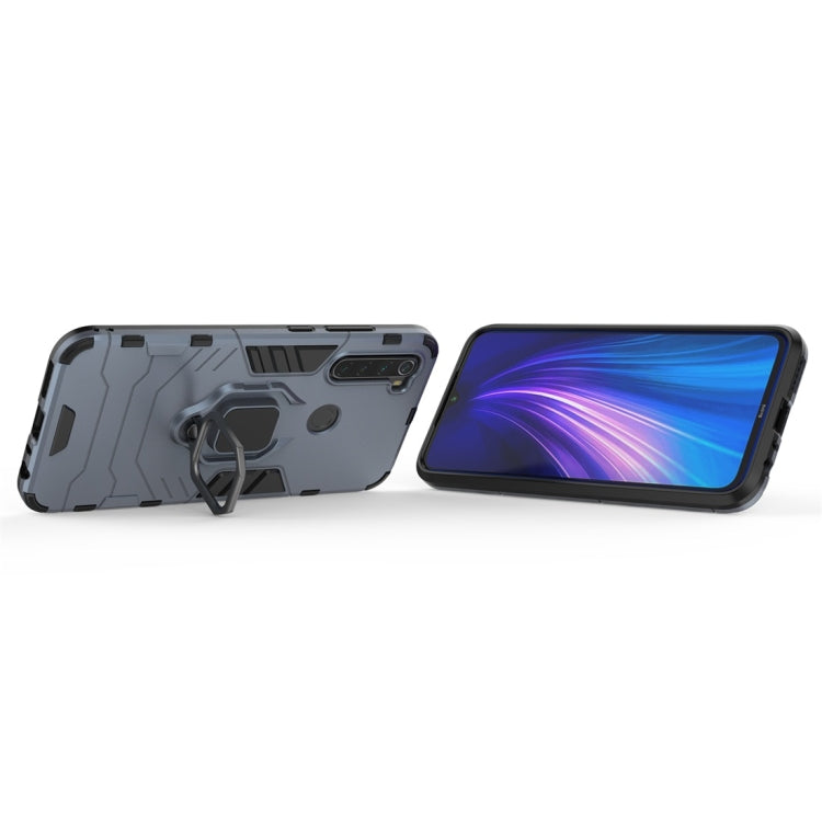 For Xiaomi Redmi Note 8 Panther PC + TPU Shockproof Protective Case(Blue) - Xiaomi Cases by buy2fix | Online Shopping UK | buy2fix