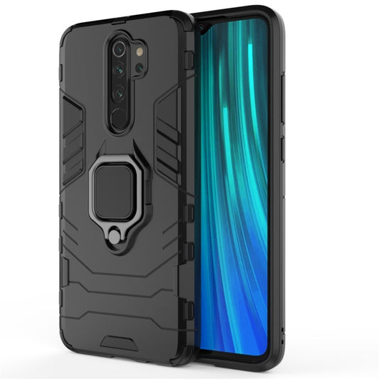 For Xiaomi Redmi Note 8 Pro Panther PC + TPU Shockproof Protective Case(Black) - Xiaomi Cases by buy2fix | Online Shopping UK | buy2fix