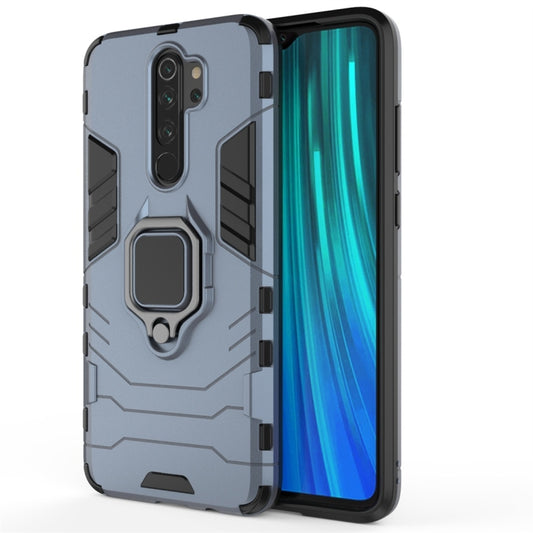 For Xiaomi Redmi Note 8 Pro Panther PC + TPU Shockproof Protective Case(Blue) - Xiaomi Cases by buy2fix | Online Shopping UK | buy2fix