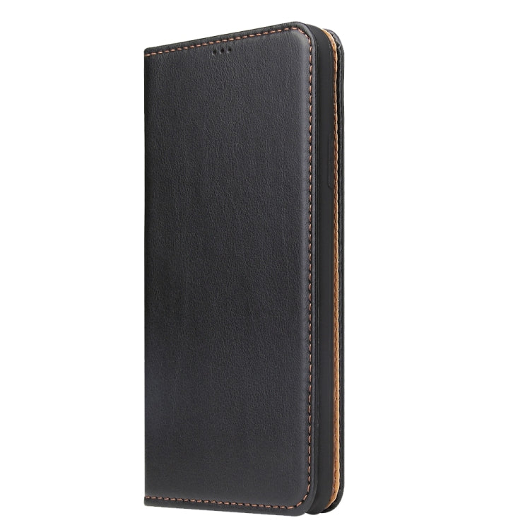 Fierre Shann PU Genuine Leather Texture Horizontal Flip Leather Case with Holder & Card Slots & Wallet For iPhone 11(Black) - iPhone 11 Cases by FIERRE SHANN | Online Shopping UK | buy2fix