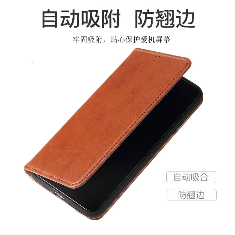 Fierre Shann PU Genuine Leather Texture Horizontal Flip Leather Case with Holder & Card Slots & Wallet For iPhone 11 Pro(Red) - iPhone 11 Pro Cases by FIERRE SHANN | Online Shopping UK | buy2fix