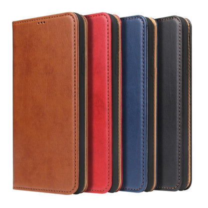 Fierre Shann PU Genuine Leather Texture Horizontal Flip Leather Case with Holder & Card Slots & Wallet For iPhone 11 Pro(Brown) - iPhone 11 Pro Cases by FIERRE SHANN | Online Shopping UK | buy2fix