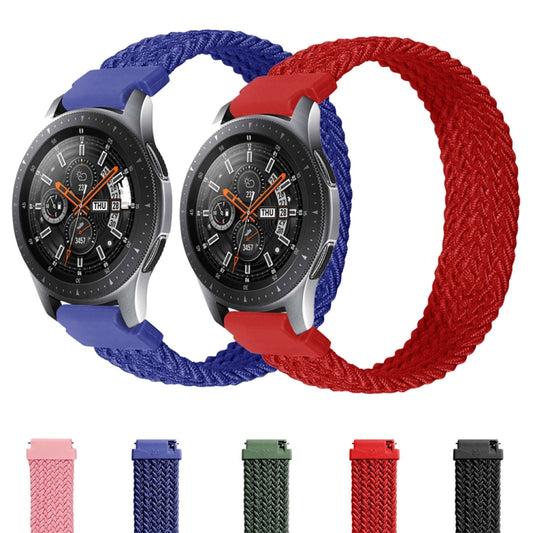 20mm Universal Nylon Weave Watch Band(Black) - Watch Bands by buy2fix | Online Shopping UK | buy2fix