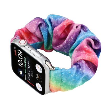 Flannel Hair Ring Strap Watch Band For Apple Watch Ultra 49mm&Watch Ultra 2 49mm / Series 9&8&7 45mm / SE 3&SE 2&6&SE&5&4 44mm / 3&2&1 42mm(16) by buy2fix