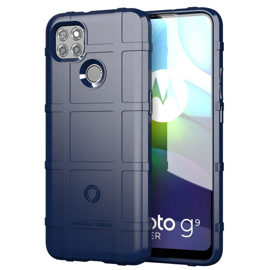 For Motorola Moto G9 Power Full Coverage Shockproof TPU Case(Blue) - Motorola Cases by buy2fix | Online Shopping UK | buy2fix