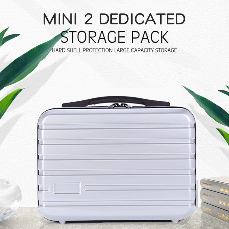 ls-S004 Portable Waterproof Drone Handbag Storage Bag for DJI Mavic Mini 2(Silver +Red Liner) - Carry Cases & Bags by buy2fix | Online Shopping UK | buy2fix