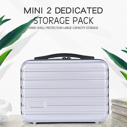 ls-S004 Portable Waterproof Drone Handbag Storage Bag for DJI Mavic Mini 2(Silver +Red Liner) - Carry Cases & Bags by buy2fix | Online Shopping UK | buy2fix