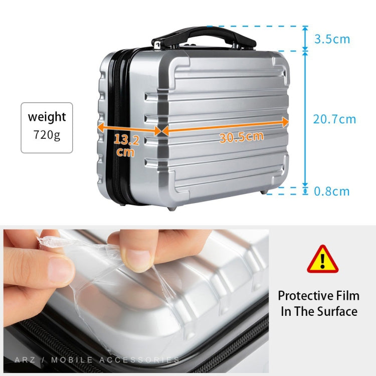 ls-S004 Portable Waterproof Drone Handbag Storage Bag for DJI Mavic Mini 2(Silver +Red Liner) - Carry Cases & Bags by buy2fix | Online Shopping UK | buy2fix