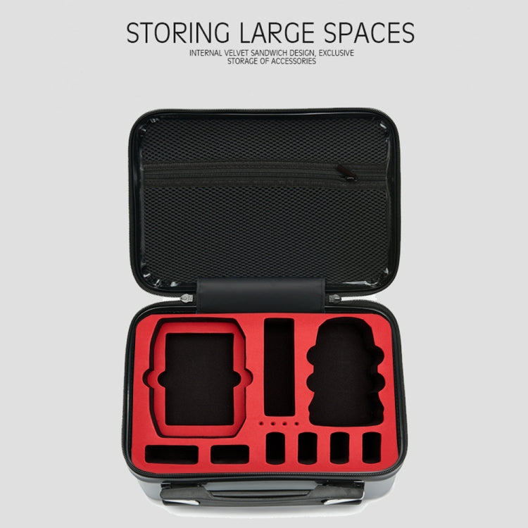 ls-S004 Portable Waterproof Drone Handbag Storage Bag for DJI Mavic Mini 2(Silver +Red Liner) - Carry Cases & Bags by buy2fix | Online Shopping UK | buy2fix