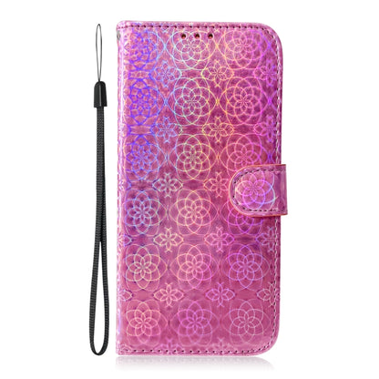 For Sony Xperia 1 Solid Color Colorful Magnetic Buckle Horizontal Flip PU Leather Case with Holder & Card Slots & Wallet & Lanyard(Pink) - Sony Cases by buy2fix | Online Shopping UK | buy2fix