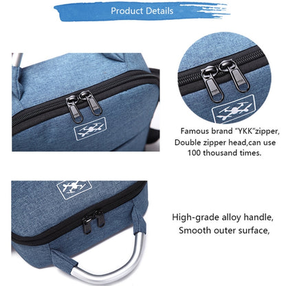 Portable Waterproof Drone Shoulder Storage Bag for DJI Mavic Mini 2(Blue) - Carry Cases & Bags by buy2fix | Online Shopping UK | buy2fix