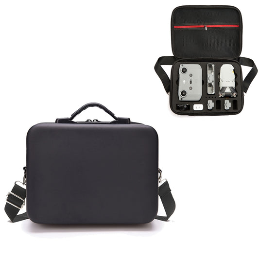 LS4456 Portable Drone PU Shoulder Storage Bag Handbag for DJI Mavic Mini 2(Black + Black Liner) - Carry Cases & Bags by buy2fix | Online Shopping UK | buy2fix