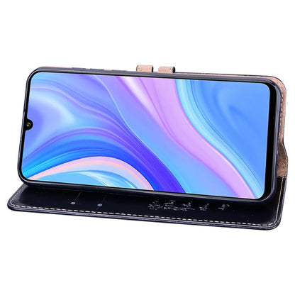 For Huawei Y8P / Enjoy 10S Business Style Oil Wax Texture Horizontal Flip Leather Case with Holder & Card Slots & Wallet(Black) - Huawei Cases by buy2fix | Online Shopping UK | buy2fix