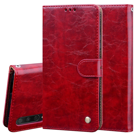 For Huawei Honor 9X / 9X Pro / Y9s / P Smart Pro 2019 Business Style Oil Wax Texture Horizontal Flip Leather Case with Holder & Card Slots & Wallet(Red) - Honor Cases by buy2fix | Online Shopping UK | buy2fix