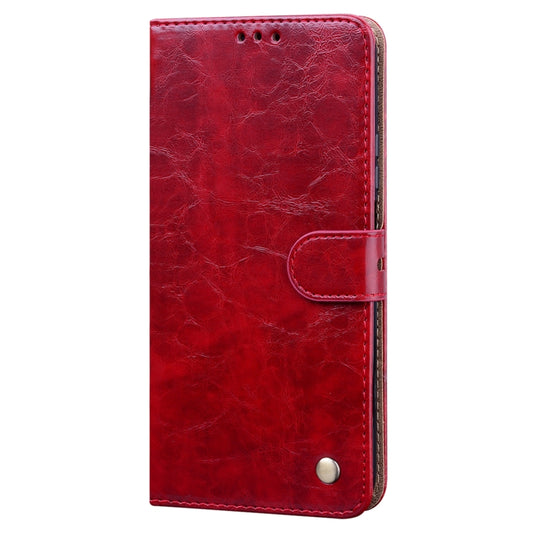 For Huawei Honor 9X / 9X Pro / Y9s / P Smart Pro 2019 Business Style Oil Wax Texture Horizontal Flip Leather Case with Holder & Card Slots & Wallet(Red) - Honor Cases by buy2fix | Online Shopping UK | buy2fix