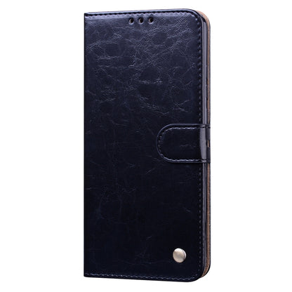 For Huawei Honor 9X Lite Business Style Oil Wax Texture Horizontal Flip Leather Case with Holder & Card Slots & Wallet(Black) - Honor Cases by buy2fix | Online Shopping UK | buy2fix