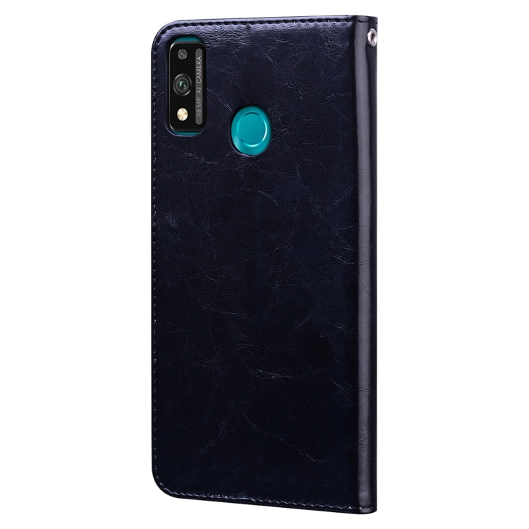 For Huawei Honor 9X Lite Business Style Oil Wax Texture Horizontal Flip Leather Case with Holder & Card Slots & Wallet(Black) - Honor Cases by buy2fix | Online Shopping UK | buy2fix