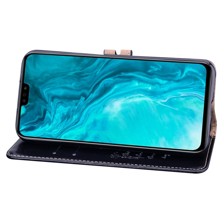 For Huawei Honor 9X Lite Business Style Oil Wax Texture Horizontal Flip Leather Case with Holder & Card Slots & Wallet(Black) - Honor Cases by buy2fix | Online Shopping UK | buy2fix