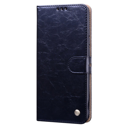 For Xiaomi Redmi 9A Business Style Oil Wax Texture Horizontal Flip Leather Case, with Holder & Card Slots & Wallet(Black) - Xiaomi Cases by buy2fix | Online Shopping UK | buy2fix