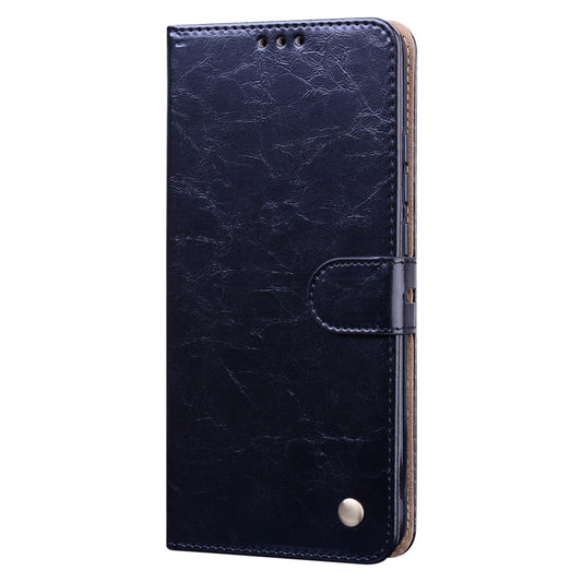 For Xiaomi Redmi 9A Business Style Oil Wax Texture Horizontal Flip Leather Case, with Holder & Card Slots & Wallet(Black) - Xiaomi Cases by buy2fix | Online Shopping UK | buy2fix