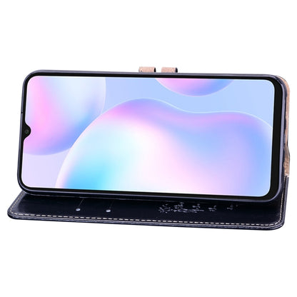 For Xiaomi Redmi 9A Business Style Oil Wax Texture Horizontal Flip Leather Case, with Holder & Card Slots & Wallet(Black) - Xiaomi Cases by buy2fix | Online Shopping UK | buy2fix