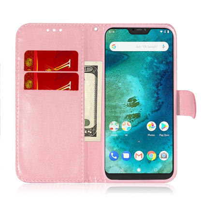 For Xiaomi Redmi 6 Pro Solid Color Colorful Magnetic Buckle Horizontal Flip PU Leather Case with Holder & Card Slots & Wallet & Lanyard(Pink) - Xiaomi Cases by buy2fix | Online Shopping UK | buy2fix