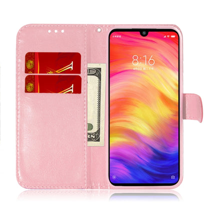 For Xiaomi Redmi Note 7 / 7S Solid Color Colorful Magnetic Buckle Horizontal Flip PU Leather Case with Holder & Card Slots & Wallet & Lanyard(Pink) - Xiaomi Cases by buy2fix | Online Shopping UK | buy2fix