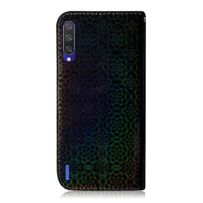For Xiaomi Mi A3 / CC9e Solid Color Colorful Magnetic Buckle Horizontal Flip PU Leather Case with Holder & Card Slots & Wallet & Lanyard(Black) - Xiaomi Cases by buy2fix | Online Shopping UK | buy2fix