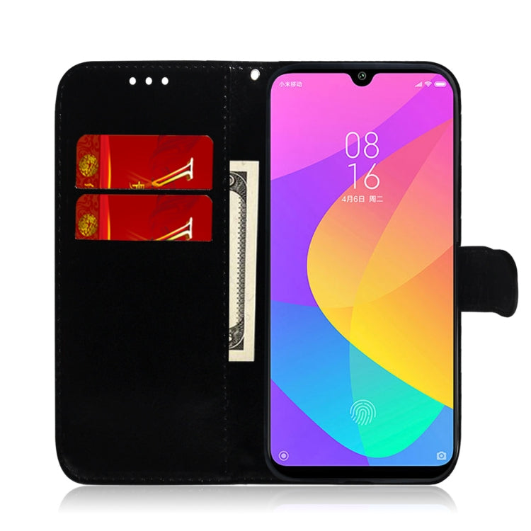 For Xiaomi Mi A3 / CC9e Solid Color Colorful Magnetic Buckle Horizontal Flip PU Leather Case with Holder & Card Slots & Wallet & Lanyard(Black) - Xiaomi Cases by buy2fix | Online Shopping UK | buy2fix