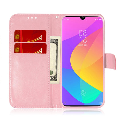 For Xiaomi Mi A3 / CC9e Solid Color Colorful Magnetic Buckle Horizontal Flip PU Leather Case with Holder & Card Slots & Wallet & Lanyard(Pink) - Xiaomi Cases by buy2fix | Online Shopping UK | buy2fix