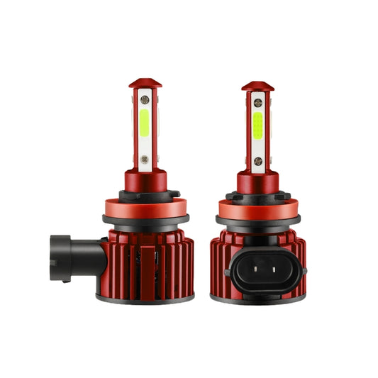 F8 H8 / H9 / H11 2 PCS DC9-36V 22W 2500LM IP68 Car LED Headlight Lamps(6000K White Light) - LED Headlamps by buy2fix | Online Shopping UK | buy2fix