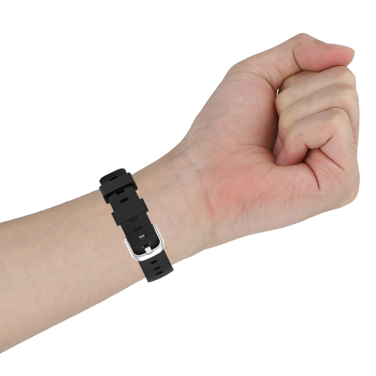 For Fitbit Inspire 2 TPE Watch Band, Size:S(Light Purple) - Watch Bands by buy2fix | Online Shopping UK | buy2fix