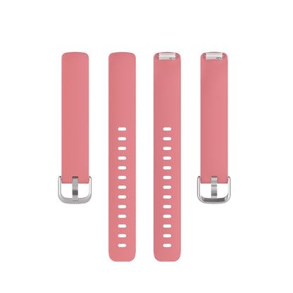 For Fitbit Inspire 2 TPE Watch Band, Size:L(Red) - Watch Bands by buy2fix | Online Shopping UK | buy2fix