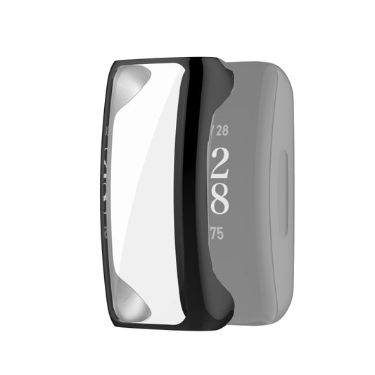 For Fitbit Inspire 2 Full Coverage PC Protective Case Cover(Black) - Watch Cases by buy2fix | Online Shopping UK | buy2fix