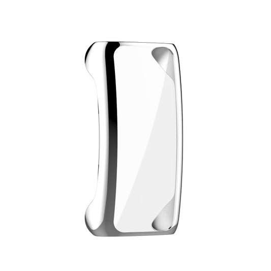 For Fitbit Inspire 2 Full Coverage PC Protective Case Cover(Silver) - Watch Cases by buy2fix | Online Shopping UK | buy2fix