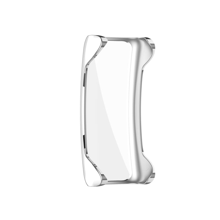 For Fitbit Inspire 2 Full Coverage PC Protective Case Cover(Silver) - Watch Cases by buy2fix | Online Shopping UK | buy2fix
