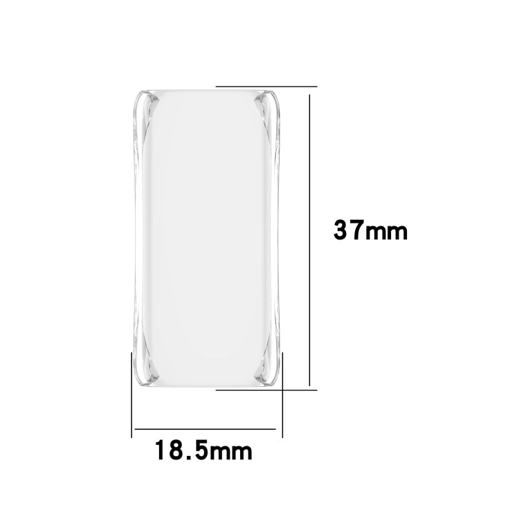 For Fitbit Inspire 2 Full Coverage PC Protective Case Cover(Transparent) - Watch Cases by buy2fix | Online Shopping UK | buy2fix