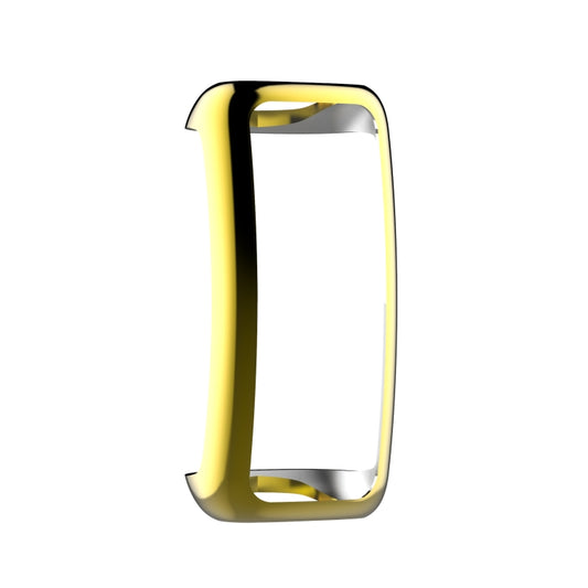 For Fitbit Inspire 2 Full Coverage TPU Protective Case Cover(Gold) - Watch Cases by buy2fix | Online Shopping UK | buy2fix