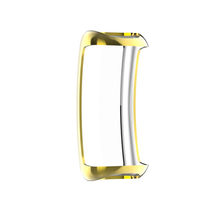 For Fitbit Inspire 2 Full Coverage TPU Protective Case Cover(Gold) - Watch Cases by buy2fix | Online Shopping UK | buy2fix