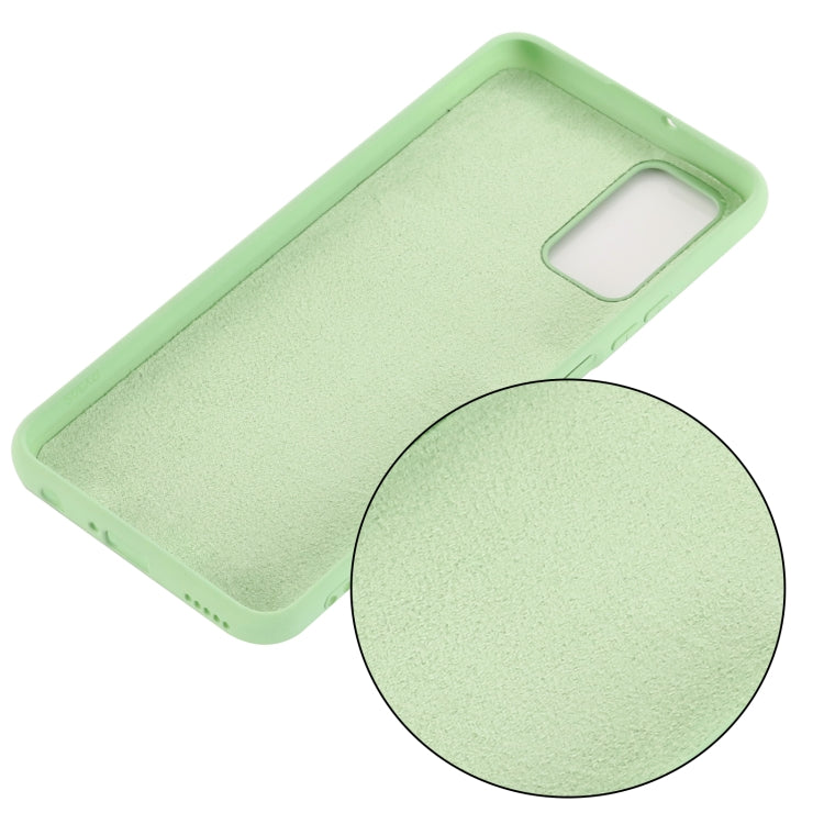 For Xiaomi Mi 10T / 10T Pro 5G / Redmi K30T / Redmi K30S Pure Color Liquid Silicone Shockproof Full Coverage Case(Green) by buy2fix