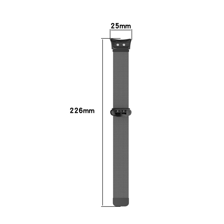 For Garmin Forerunner 45 / 45S / Swim 2 Milanese Watch Band(Silver) - Watch Bands by buy2fix | Online Shopping UK | buy2fix